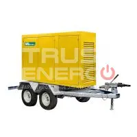 Дизельный генератор MitsuDiesel МД ЭД-150С-Т400-1РПМ29 в погодозащитном кожухе на шасси