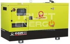 Дизельный генератор Pramac GSW 65 D В кожухе с АВР
