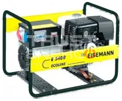 Бензиновый генератор Eisemann E 5400 Открытая на раме Honda GX270 trustenergo.ru
 Бензиновый генератор Eisemann E 5400 Открытая на раме Honda GX270 trustenergo.ru