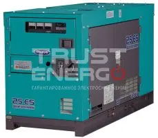 Дизельный генератор Denyo DCA-25ESI с АВР В кожухе Isuzu  trustenergo.ru Дизельный генератор Denyo DCA-25ESI с АВР В кожухе Isuzu  trustenergo.ru