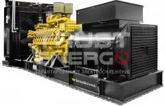 Дизельный генератор Broadcrown BCM 1500P с АВР Открытая на раме Mitsubishi  trustenergo.ru