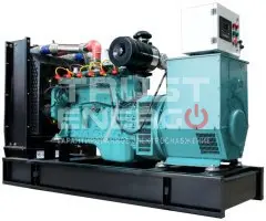Газовый генератор Gazvolt 250T23 Открытая на раме  T12.15D trustenergo.ru Газовый генератор Gazvolt 250T23 Открытая на раме  T12.15D trustenergo.ru