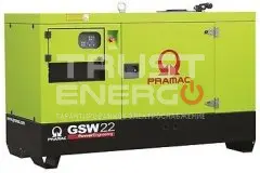 Дизельный генератор Pramac GSW 22 Y 1 фаза